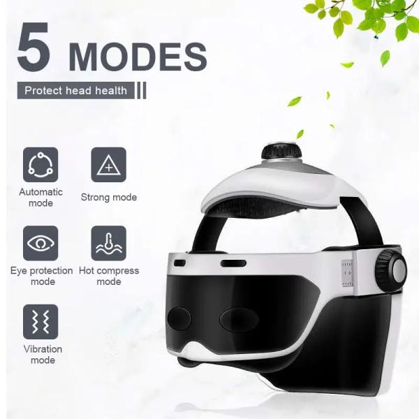 Comfortable ABS Head Scalp Massager Electric Head Massager With Music Stress Relieving