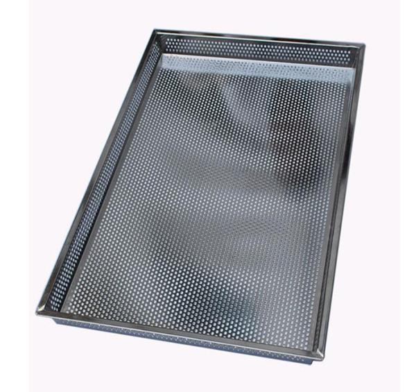 Outdoor Charcoal Bbq Grill Non Stick Oven Tray Drying Perforated Cooking Tray