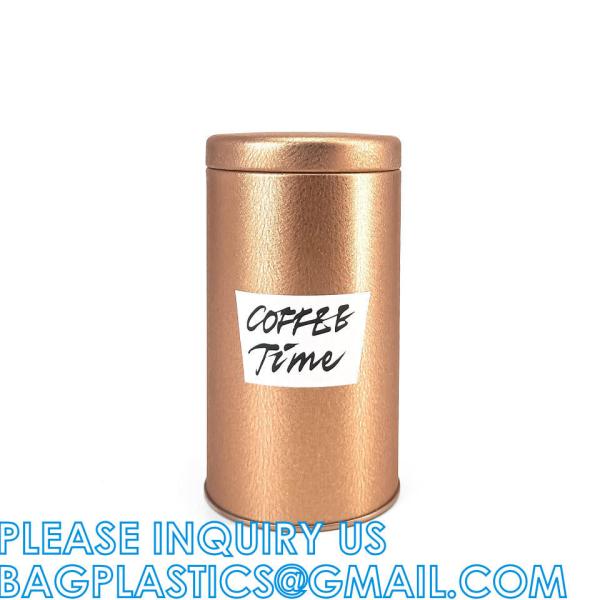 Coffee Tea Tin, Aluminum Can, POP Can, Cookie, Biscuit Candy Tin, Gift Storage Container, Popcorn Beer Bucket