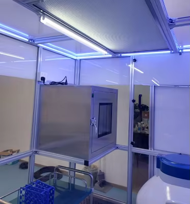 Подгоняйте ковчег пропуска нержавеющей стали коробки пропуска 304 чистой комнаты огромный для пищевой промышленности