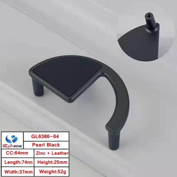 2pcs free shipping Sweden Style Furniture Handle  Kitchen CLeather  Pulls cupboard brown leather handle