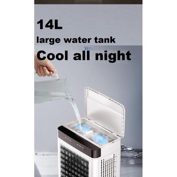 14L Double Layer Portable Evaporative Air Cooler with Remote Control and 220V Voltage