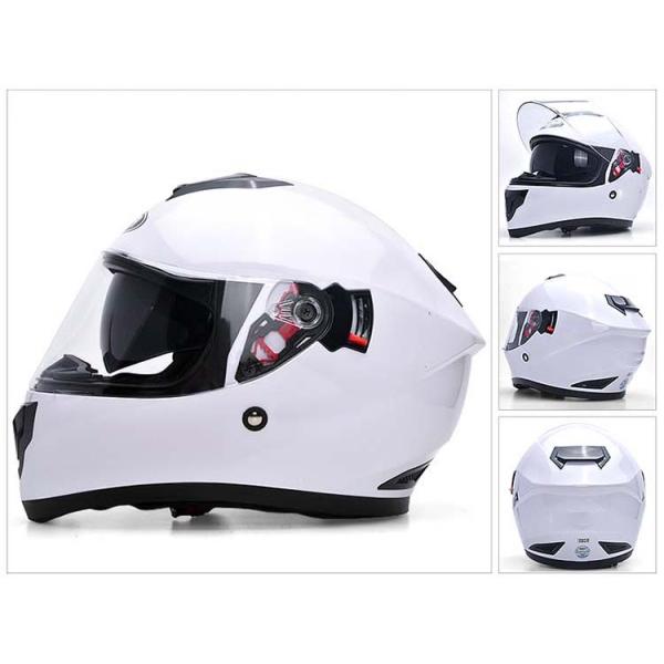 Custom Color Full Face DOT FMVSS 218 Motorcycle Helmet Equipped with PC Strong Visor
