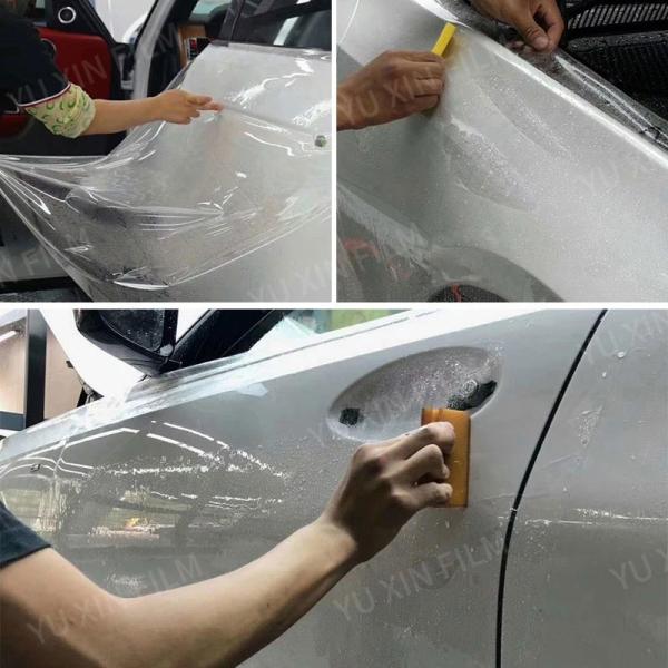 Anti Scratches TPU Paint Protection Film 72 Inch Self Healing Car PPF Protection Film