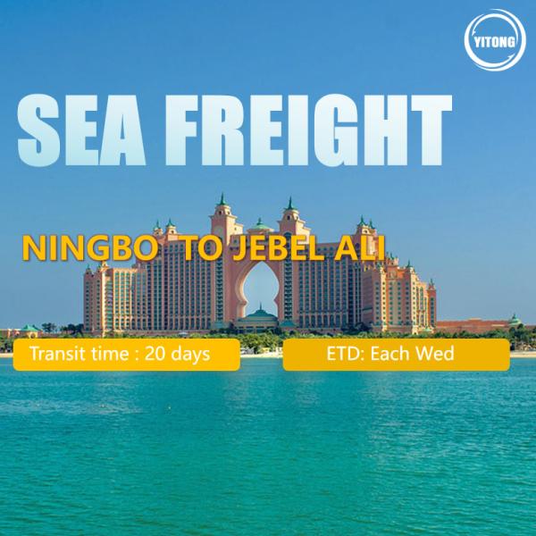 Sea Freight Forwarder Railway Air Shipping Agent From China To Jebel Ali