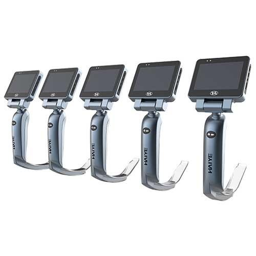 3.0 Inch Anesthesia Medical Video Laryngoscope With 5 Disposable Blades