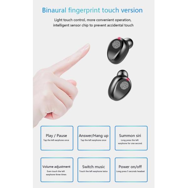 Наушник Tws водоустойчивое Earbuds самого лучшего подарка 2019 беспроводной