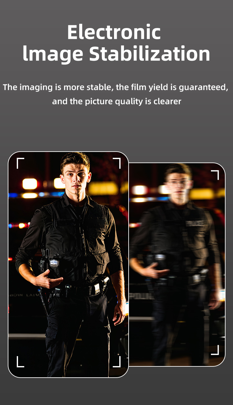 Mini Portable 2k 40MP UHD Body Worn Camera 1.54'' Screen IP65 Waterproof IR Night Vision Wifi Body Camera for Security Guard