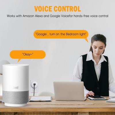 Home Wireless WIFI Smart Socket Plug For Alexa 5ghz 240V 1800W