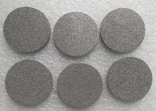 SGS Certified 90% 2.5um Stainless Steel Filter Disc For Particle Removal