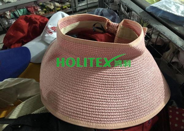 Fashionable Second Hand Caps Cotton / Polyester Material Summer Used Hats