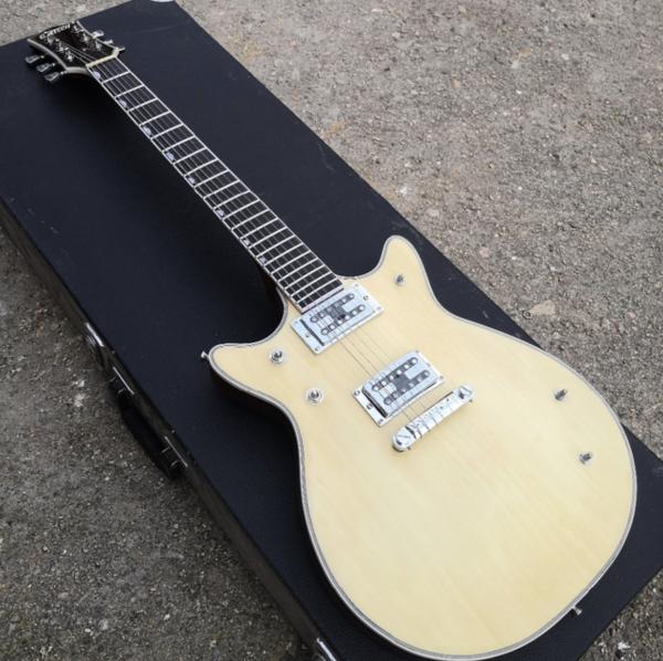 Grand guitar Electric guitar Grets guitar Natrual color Face and back Presented pick and bag