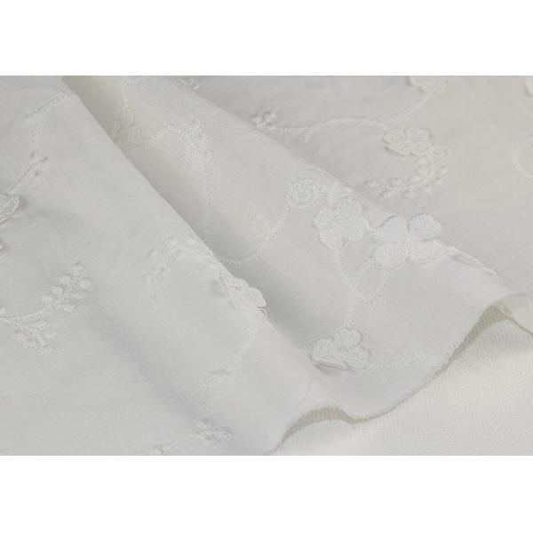 Фасонируйте ткань шнурка цветка 3Д, вышитую ткань шнурка хлопка двором