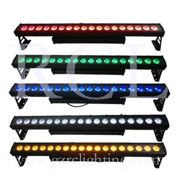 LED Stage Light 18*12W Rgbwauv 6in1 IP68 LED Wall Washer