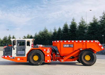 DERUI DRUK-15  15 Tons loading Capacity Underground Mining Dump Truck With High Payloads