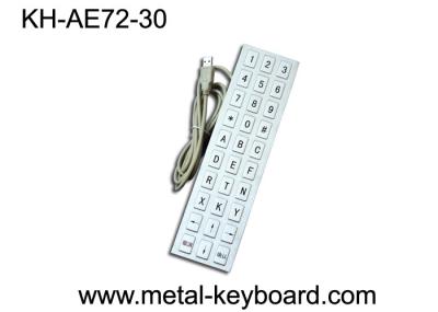 Metal teclados mecânicos feitos sob encomenda industriais montados painel para a informação da mina - quiosque