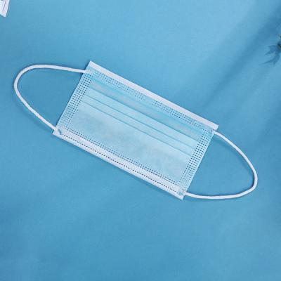Antiviral 3 Ply Face Mask Meltblown Filter Inside Good Air Permeability