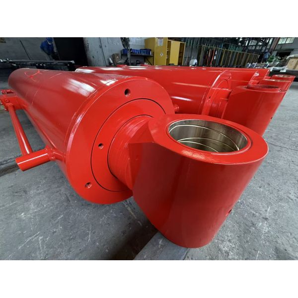 Large Bore ODM OEM Double Acting Cylinder High Tonnage Steel Hard Chrome Plated