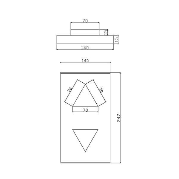 Части акрилового лифта фонарика Hall подъема планшайбы запасные для торгового центра