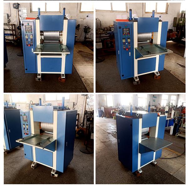 Product accuracy Solid Wood Grain Deep Embossing Machine with Electric Roller Lifting