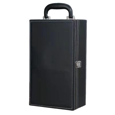 Rectangle Red Wine Bottle Gift Box Custom Logo 35.2x27x11.5cm