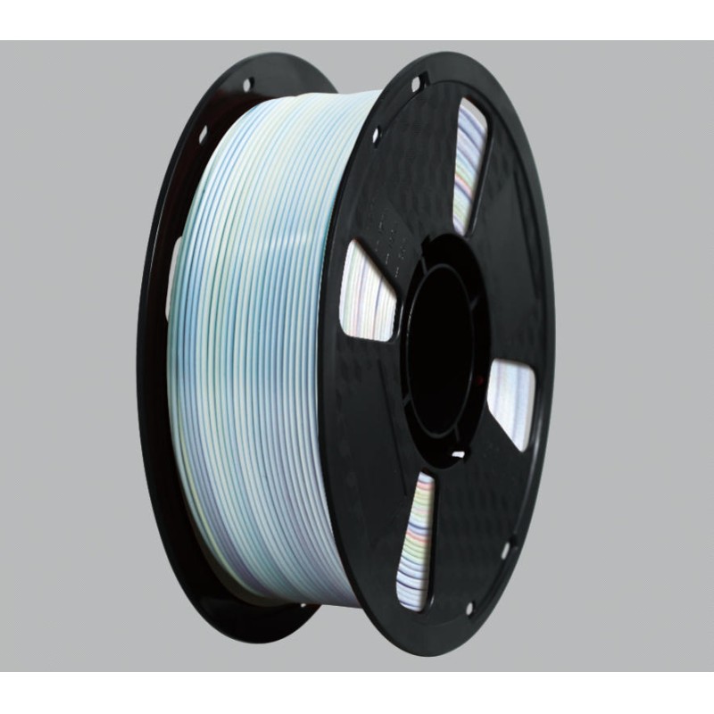 Multicolor PLA PETG 1.75mm Macaron Filament 1kg Gradient for FDM Printers
