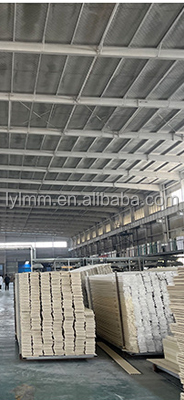 150 мм Ширина Флуированные стеновые панели Wpc Сплошные деревянные стенные доски 2,9 м длина