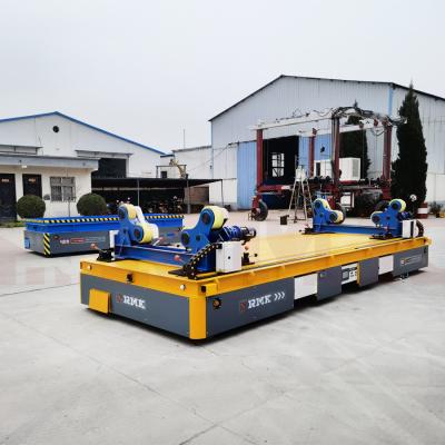 Heavy Duty Transporter Omni-Directional Mobile Platform 10 Ton Customized Automatic Trackless Trolley