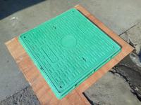 Acceso compuesto de peso ligero y peso pesado cubre SMC / GRP para pujas