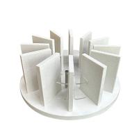 Desktop Porcelain Granite Display Rack Tile Quartz Rotating Display Stands For Stones