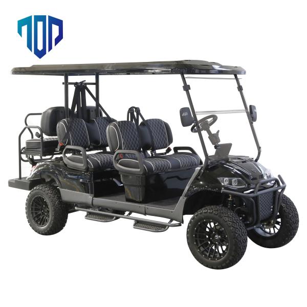 Sightseeing 22-24km/H Off Road Golf Cart 110mm Ground Clearance
