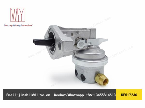 HIGH QUALITY AND NEW FUEL PUMP TRANSFER PUMP RE517230 FOR TRACTOR ENGINE 335D, 444K, 544K, 605C, 624K, 750D, 750J, 755D,