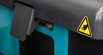 Counterbalance Electric Forklift Truck Four Wheeled 3000mm 2.0 - 2.5 Tons