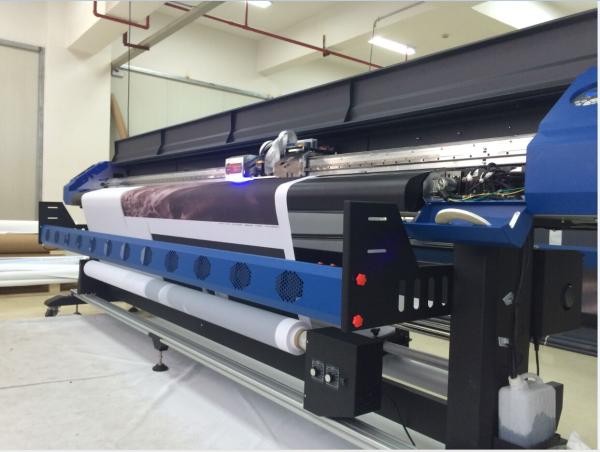 Epson DX7 Head Roll UV Inkjet Printer 3200mm For Wall Paper