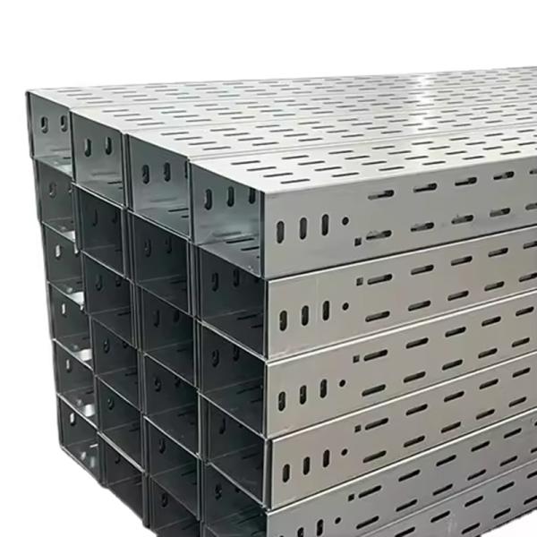High Corrosion Resistance Stainless Steel Cable Tray Rectangular Shape Temperature Range -40°C To 120°C