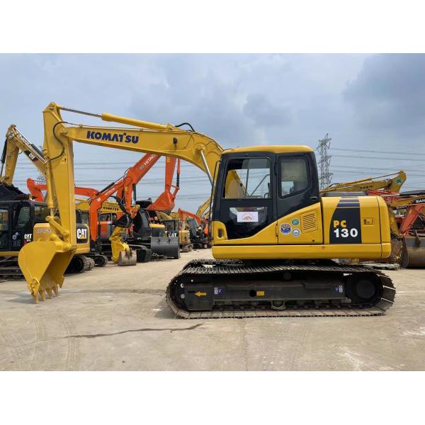 Используемый небольшой экскаватор 13 тонны использовал экскаватор PC130-7