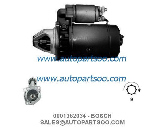 0001218133 0001218145 - BOSCH Starter Motor 12V 2.2KW 9T