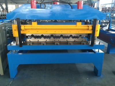 Rolo vitrificado da telha da movimentação Chain que forma a máquina com produtividade manual de Decoiler 2-4m/min