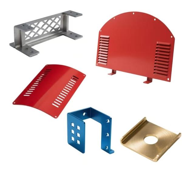 High Performance Custom Sheet Metal Parts Aluminum Sheet Metal Fabrication Brackets Cabinets