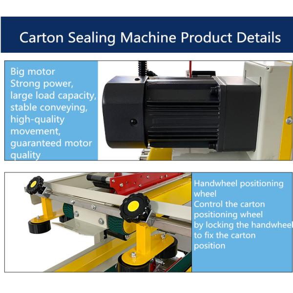 Semi-automatic FXC-6050 Case Box Taper Sealer Packing Taping Carton Sealing Machine