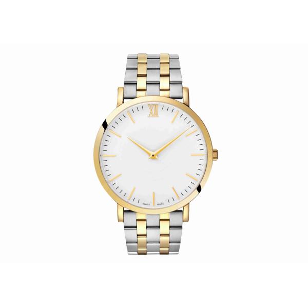 Quartz Movt Stainless Steel Back Watch Harden Mineral Glass OEM ODM Service