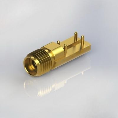 conector coaxial de 3.5mm RF que solda conectores do RF da precisão 34GHz