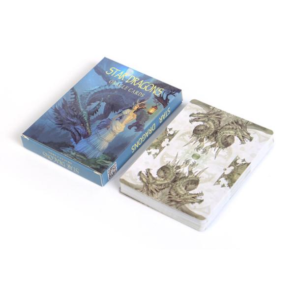 Recyclable 300gsm Coated Paper Tarot Cards As Christmas Gift