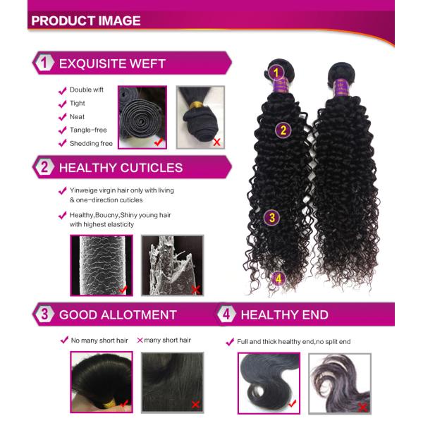 Hot Selling Popular Natural Color Cuticle Intact 10A Grades 100% Virgin Peruvian Hair Deep Curly 10inch-30inches