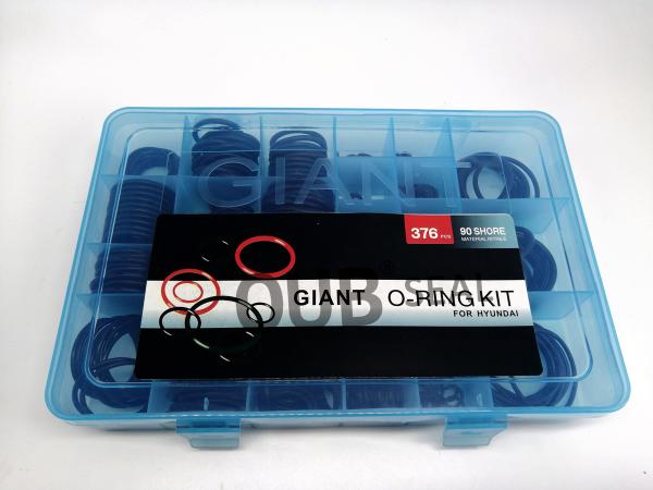 Máquina escavadora Rubber NBR FKM O Ring Seals HYUNDAI 0700002095 0700251023