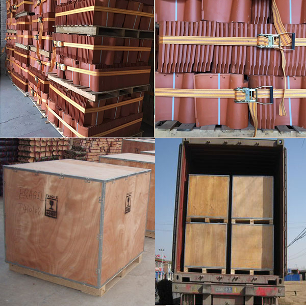 Виллы крыша материал 10 мм испанская глиняная крыша черепицы красная терракота