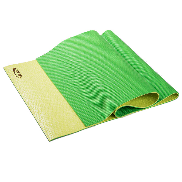 Ningbo virson custom printing Natural Jute + eco friendly PVC yoga mat for yoga