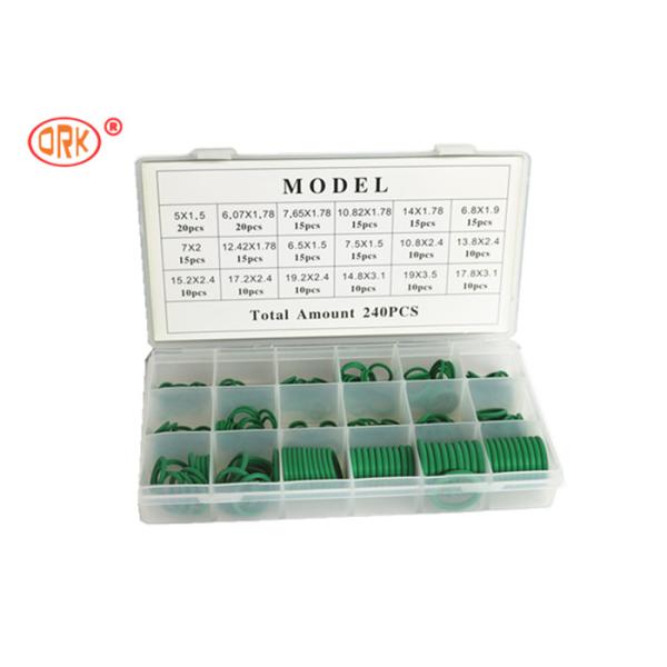 Набор 70 колцеобразных уплотнений дурометра резиновый для автомобильного гидравлического высокого давления