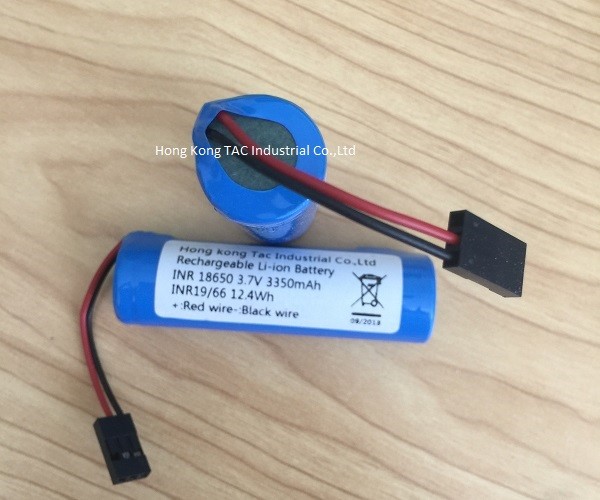 Paquet de batterie de la batterie d'ion de lithium de NCM 18650 3.7V 4600mAh pour la lumière principale