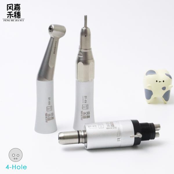 Dental Low Speed Handpiece 1/1 Contra-Angled Autoclavable High-Torque Set